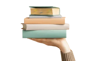 Holding books